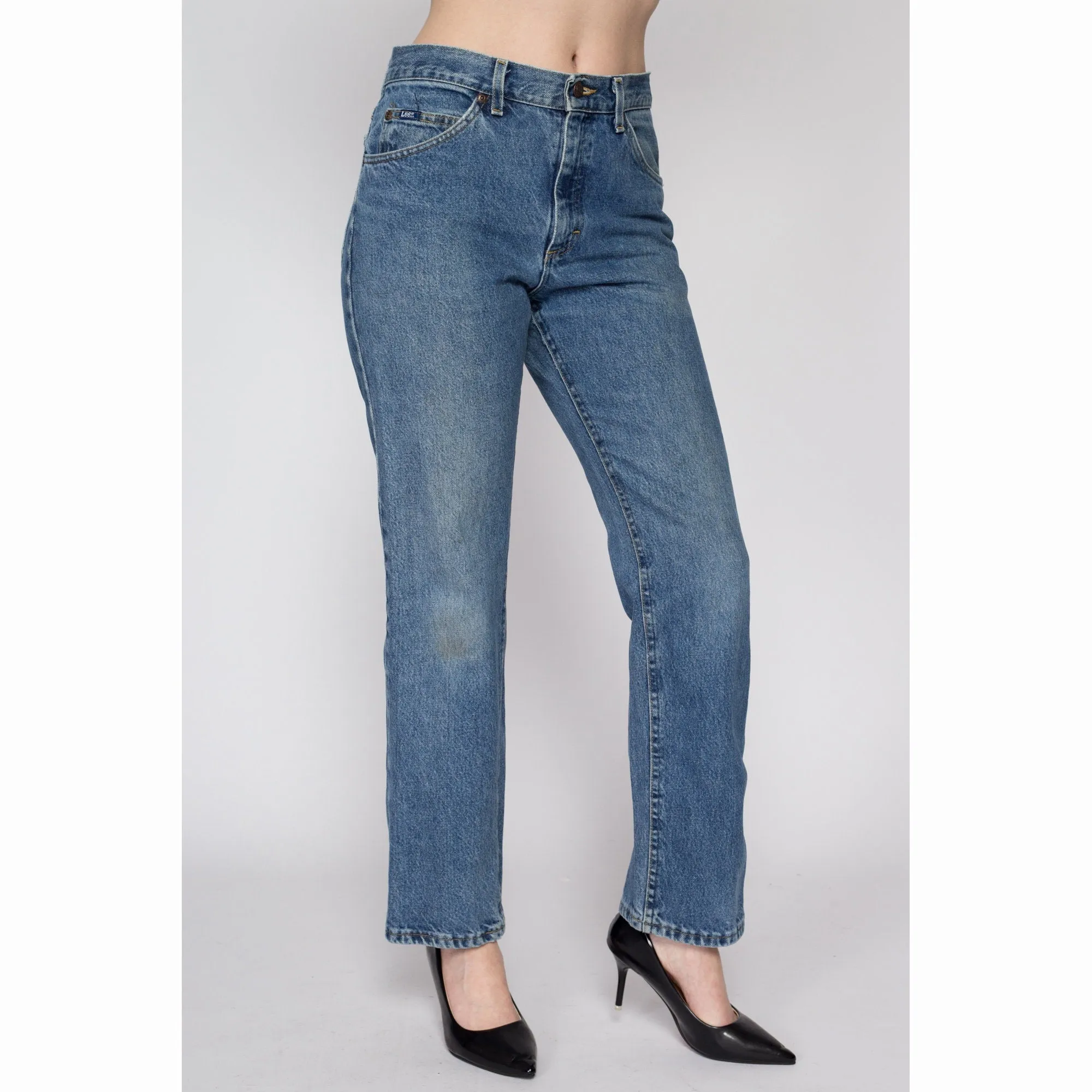 32x30 80s Lee Straight Leg Jeans Unisex