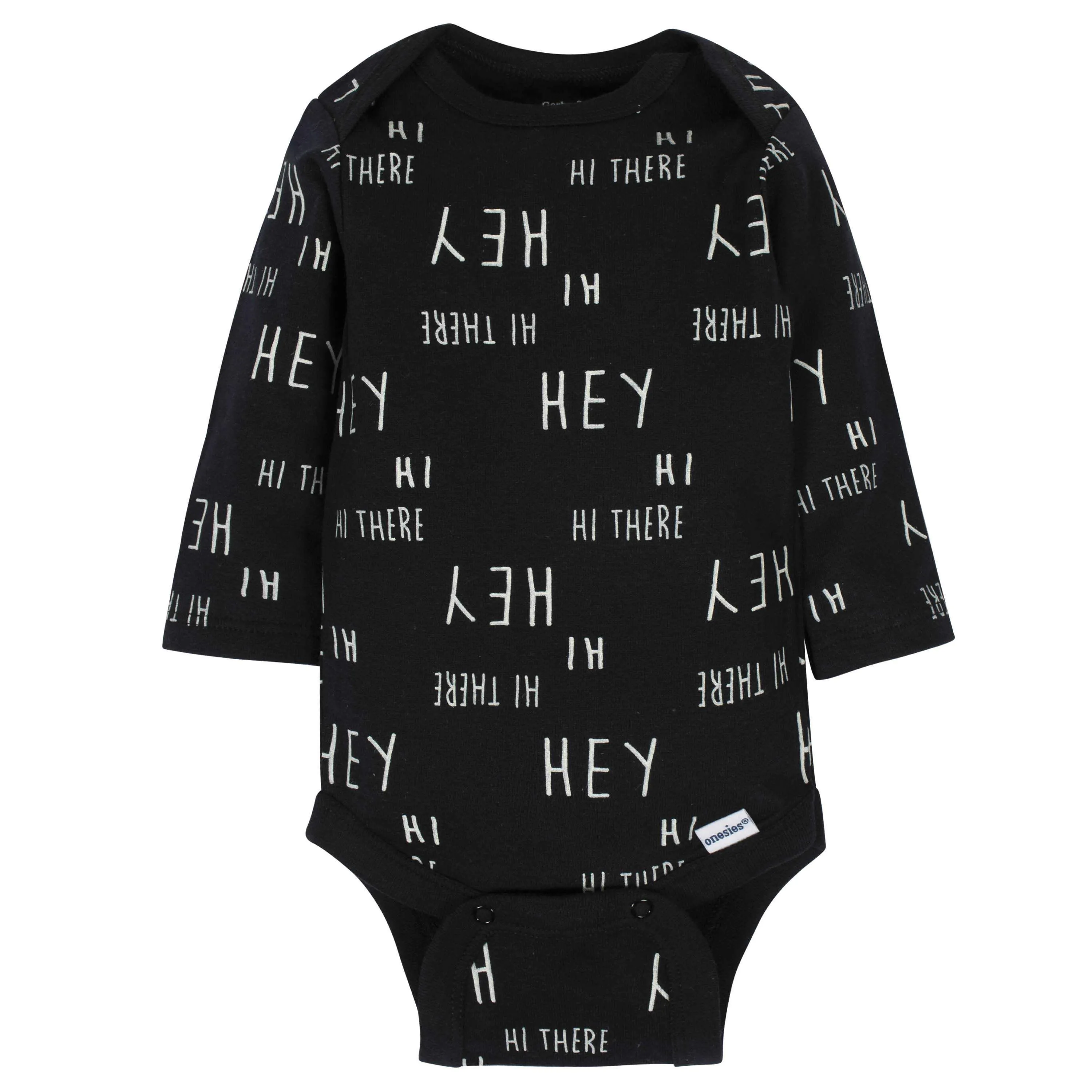 6-Pack Baby Boys Bear Long Sleeve Onesies® Bodysuits