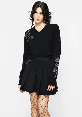 Amalthea Embroidered Sweater