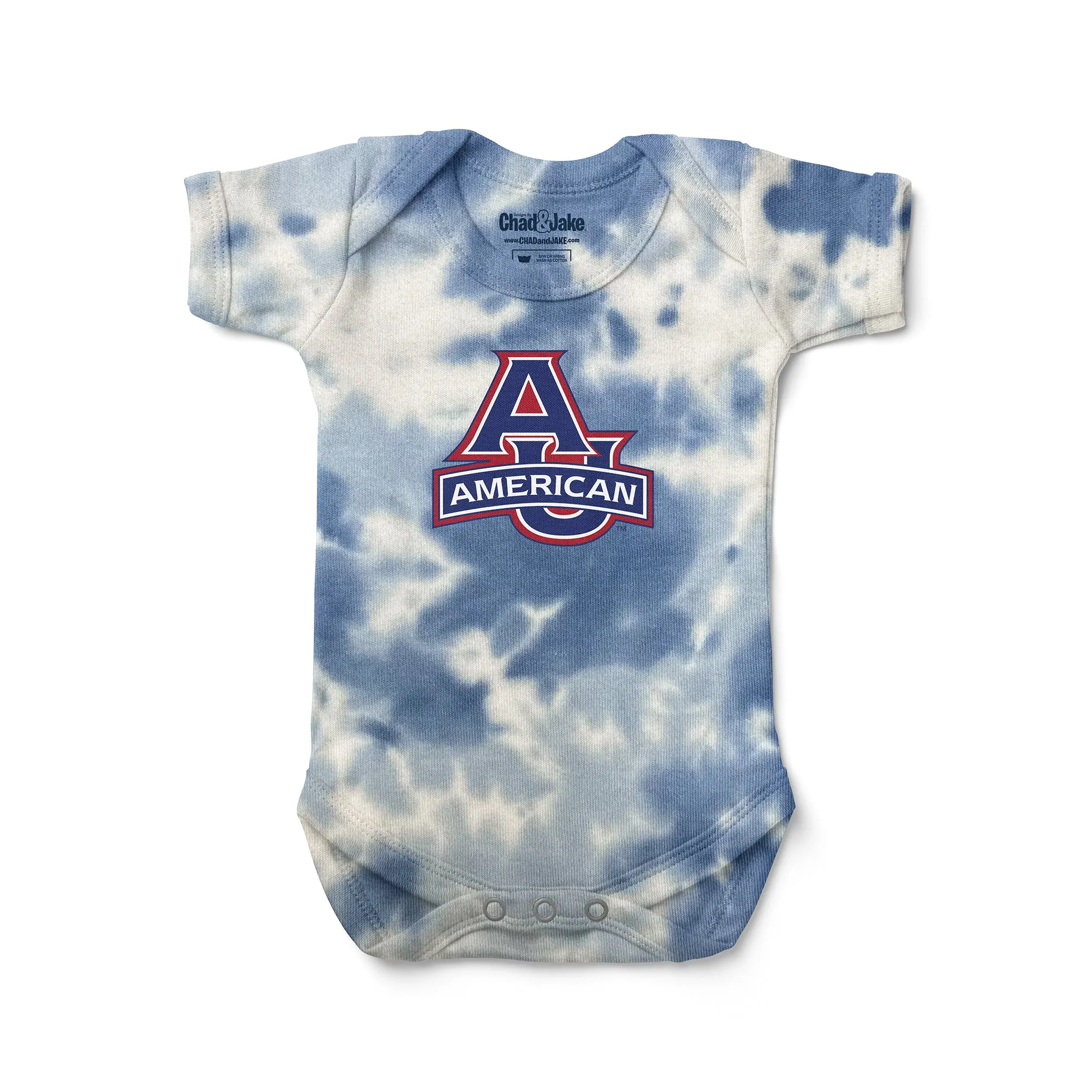 American University Eagles Tie Dye Bodysuit