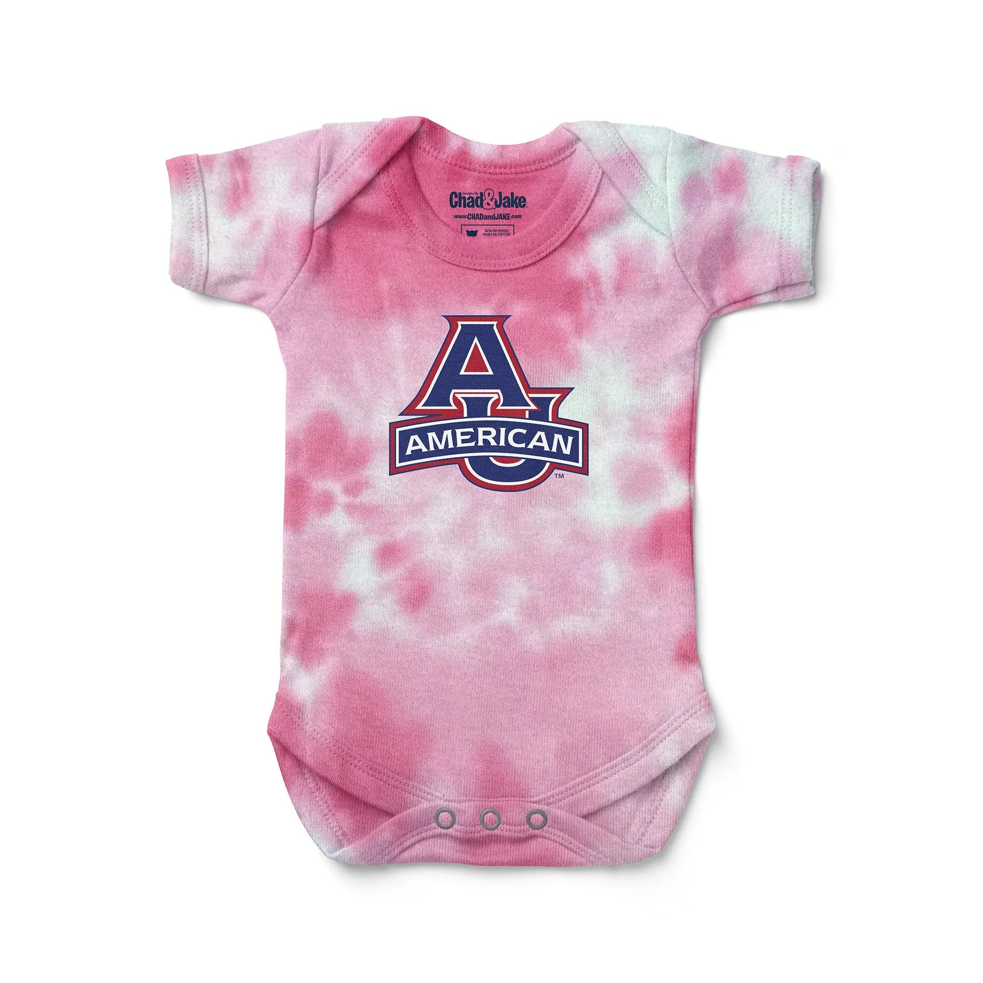 American University Eagles Tie Dye Bodysuit