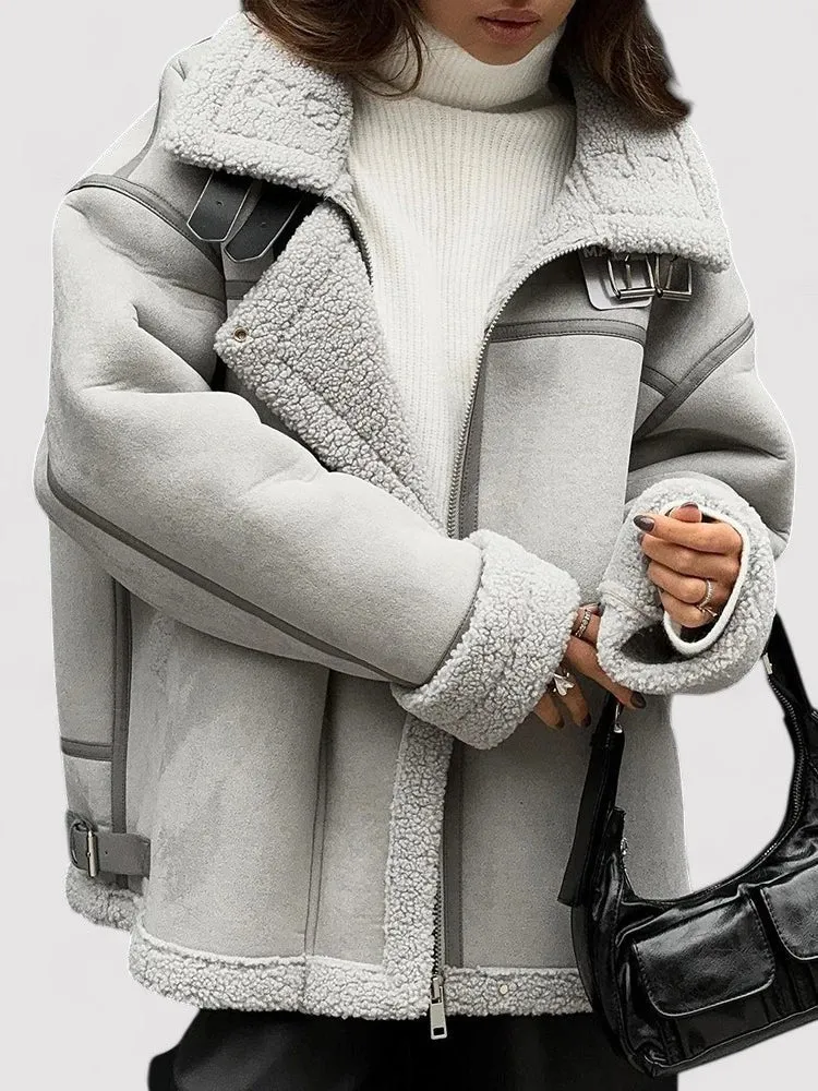 Ancien | Women's Luxurious Comfortable Shearling Jacket