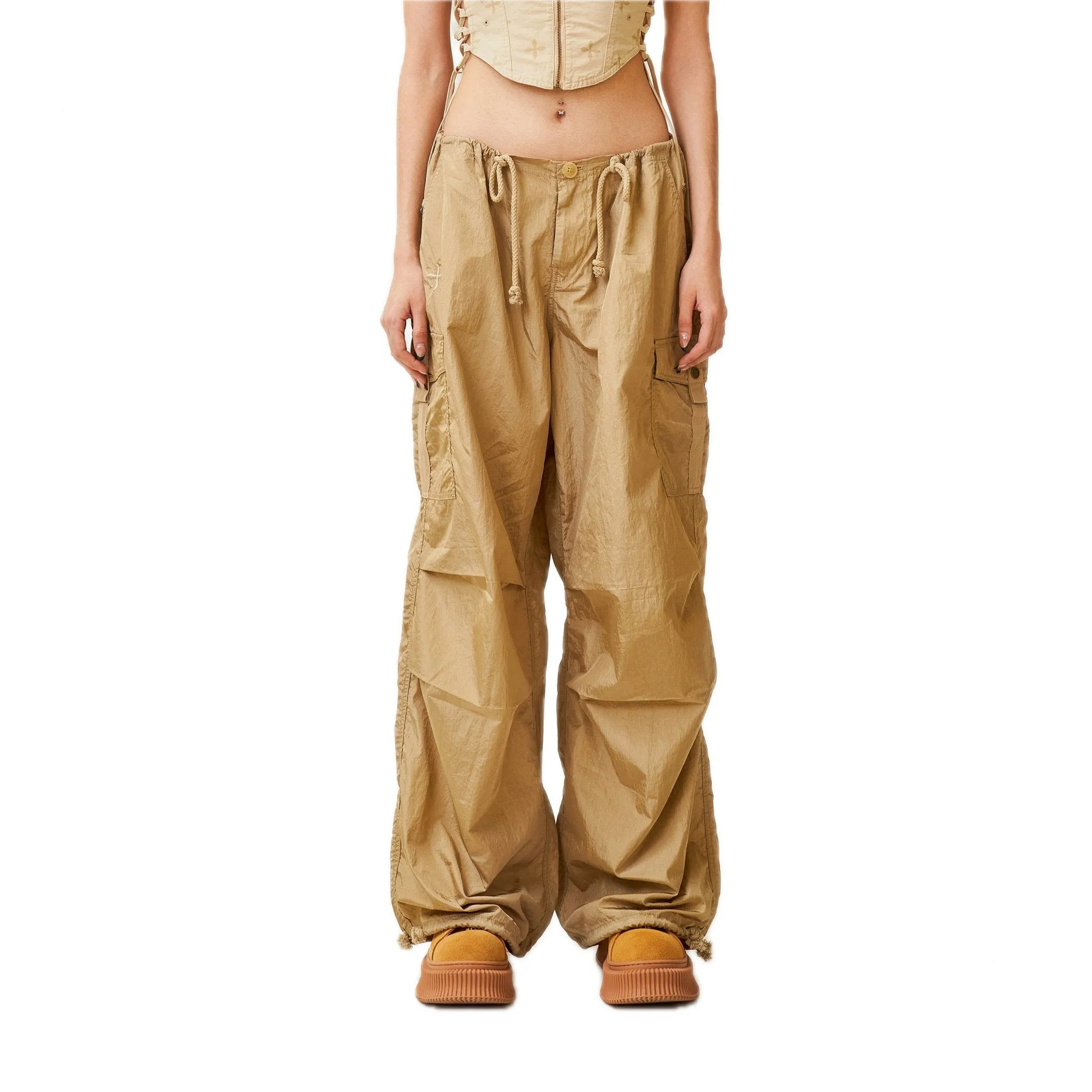 Ancient Myth Golden Snake Hunting Paratrooper Pants