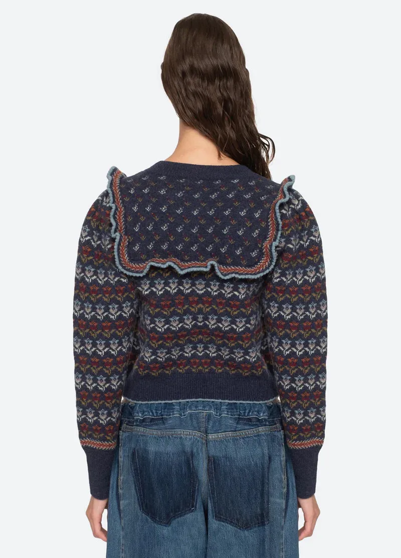 Anna Knits L/Slv Cardigan - Multi