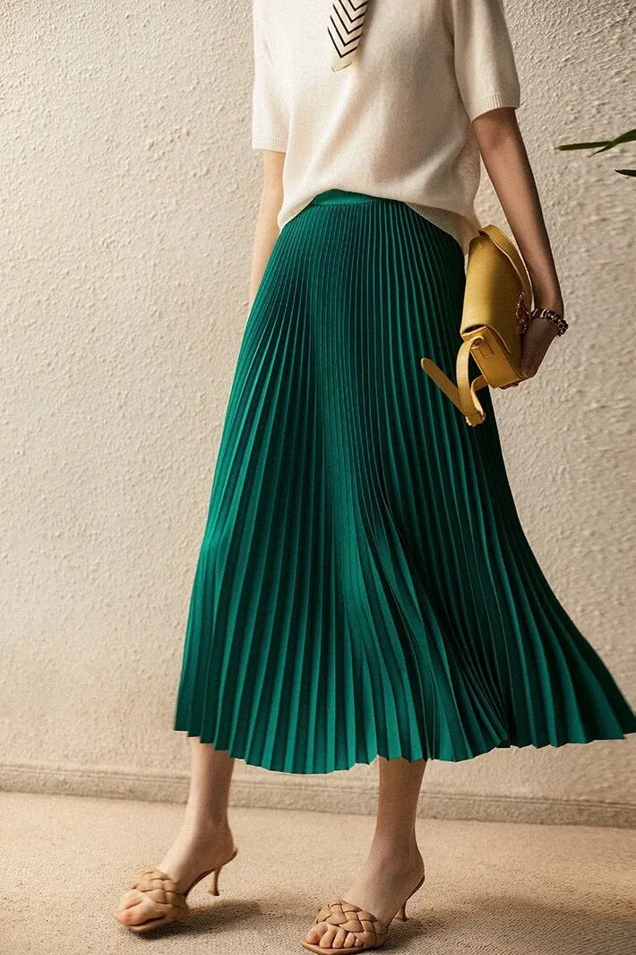 ARES PLEATED SKIRT