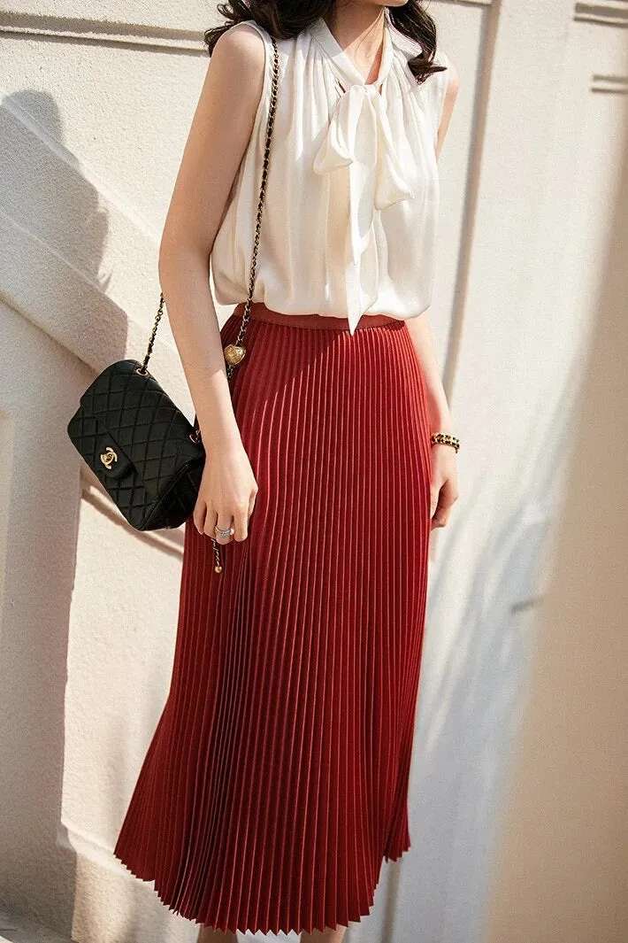 ARES PLEATED SKIRT