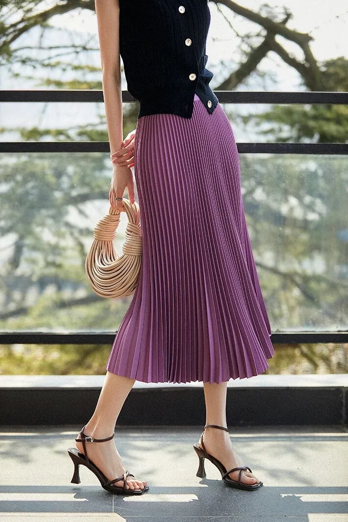 ARES PLEATED SKIRT