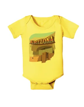 Arizona Montezuma Castle Baby Romper Bodysuit