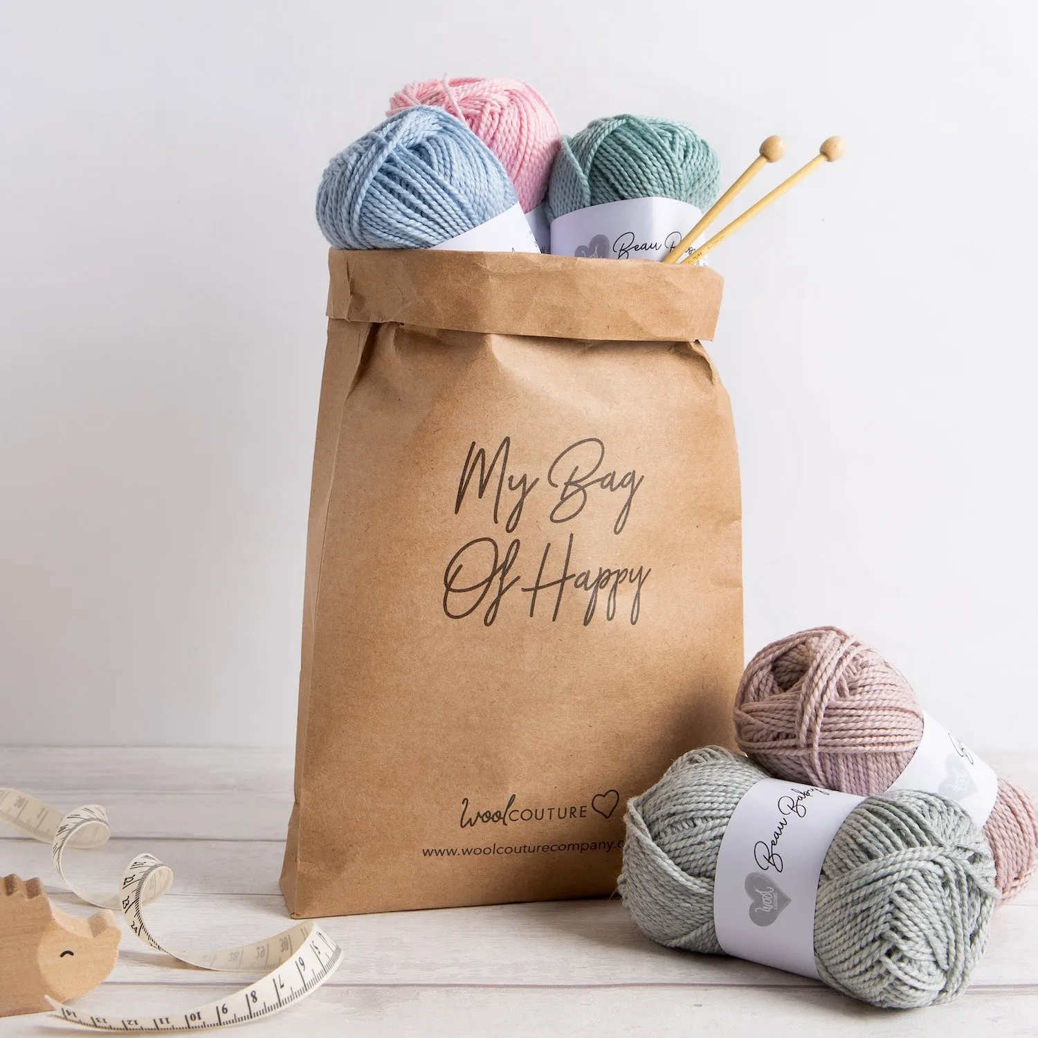 Baby Cardigan Knitting Kit