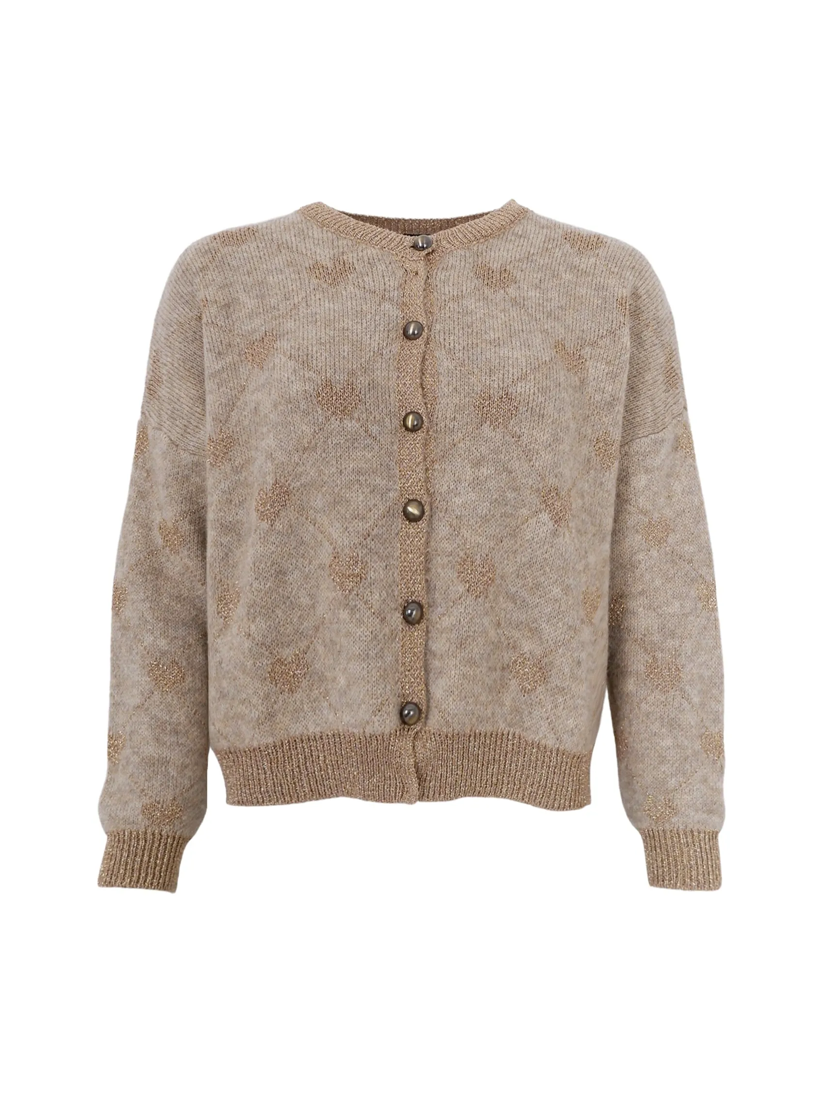 BCHIYA knit cardigan - Sand