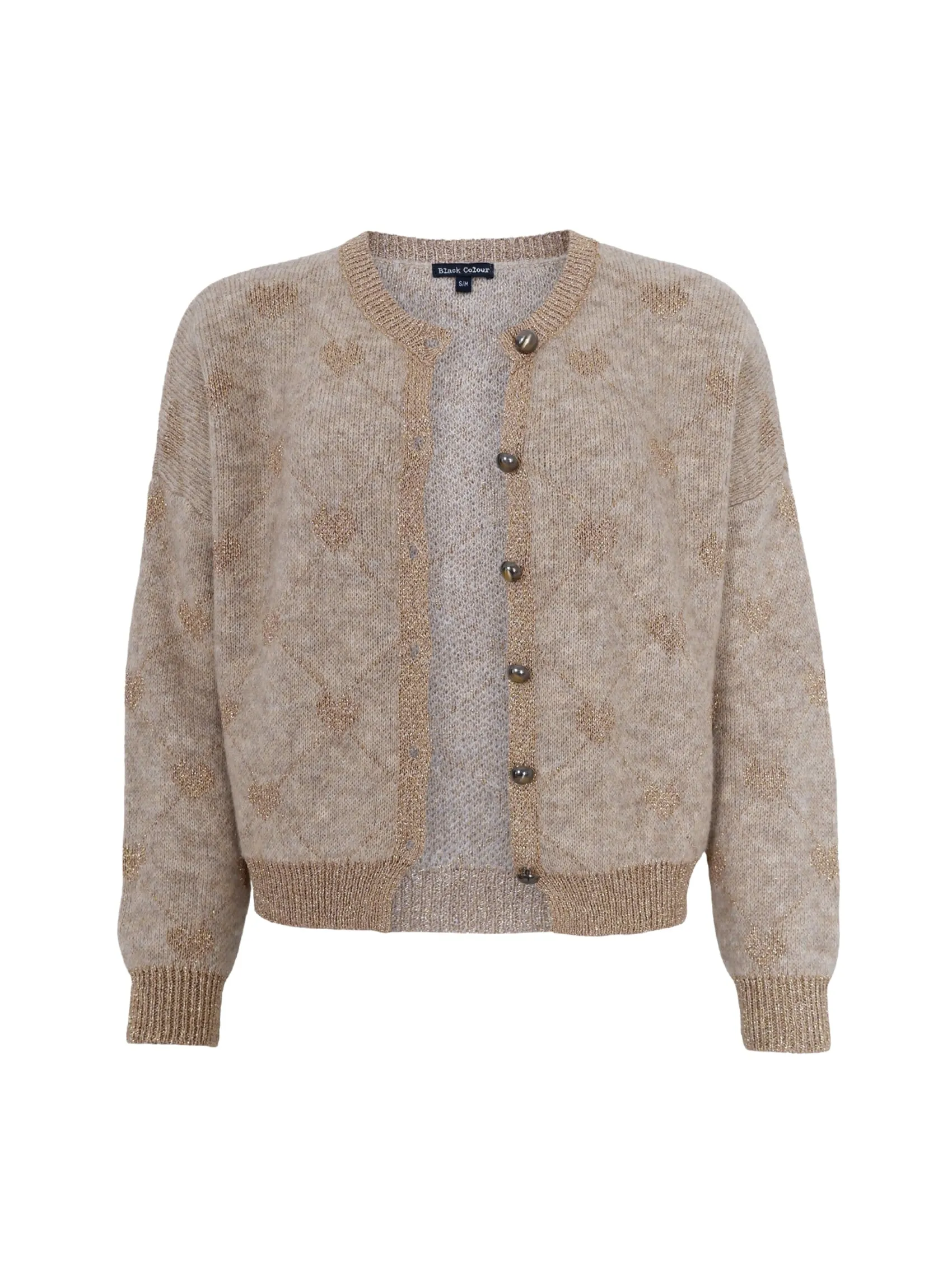 BCHIYA knit cardigan - Sand