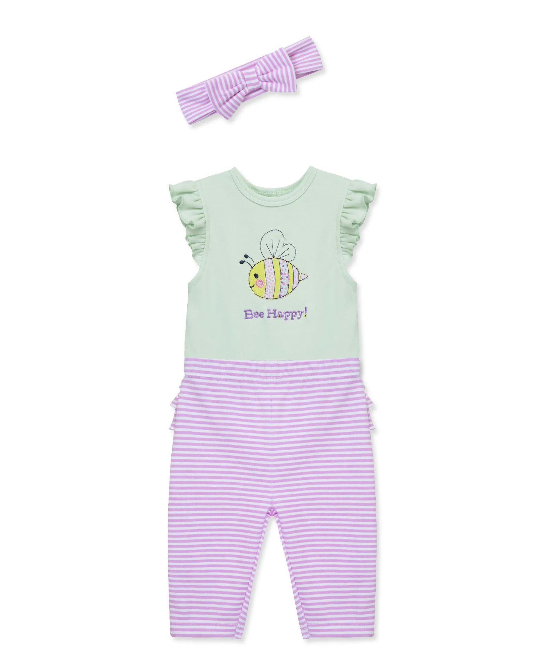 Bee Happy Bodysuit & Pant Set