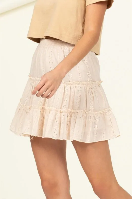 Bella Tiered Mini Skirt