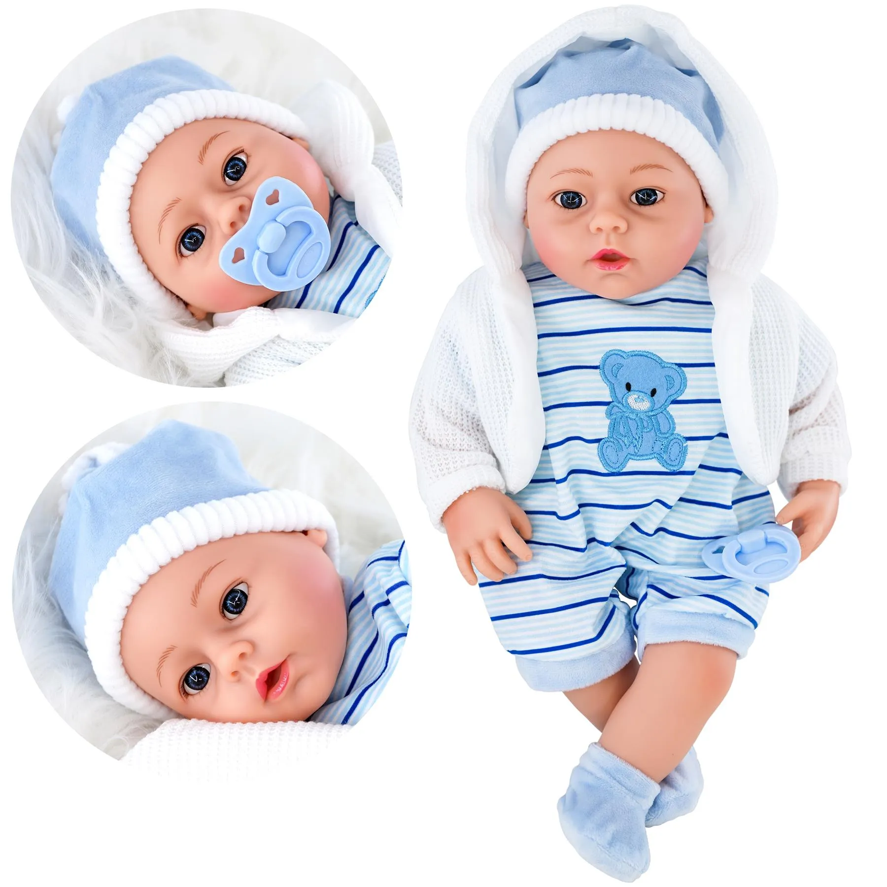 BiBi Baby Doll - Blue (45 cm / 18")