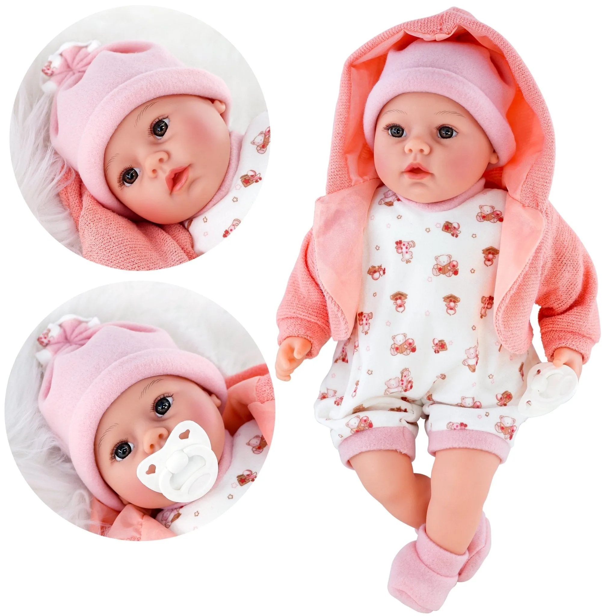 BiBi Baby Doll - Peach (45 cm / 18")