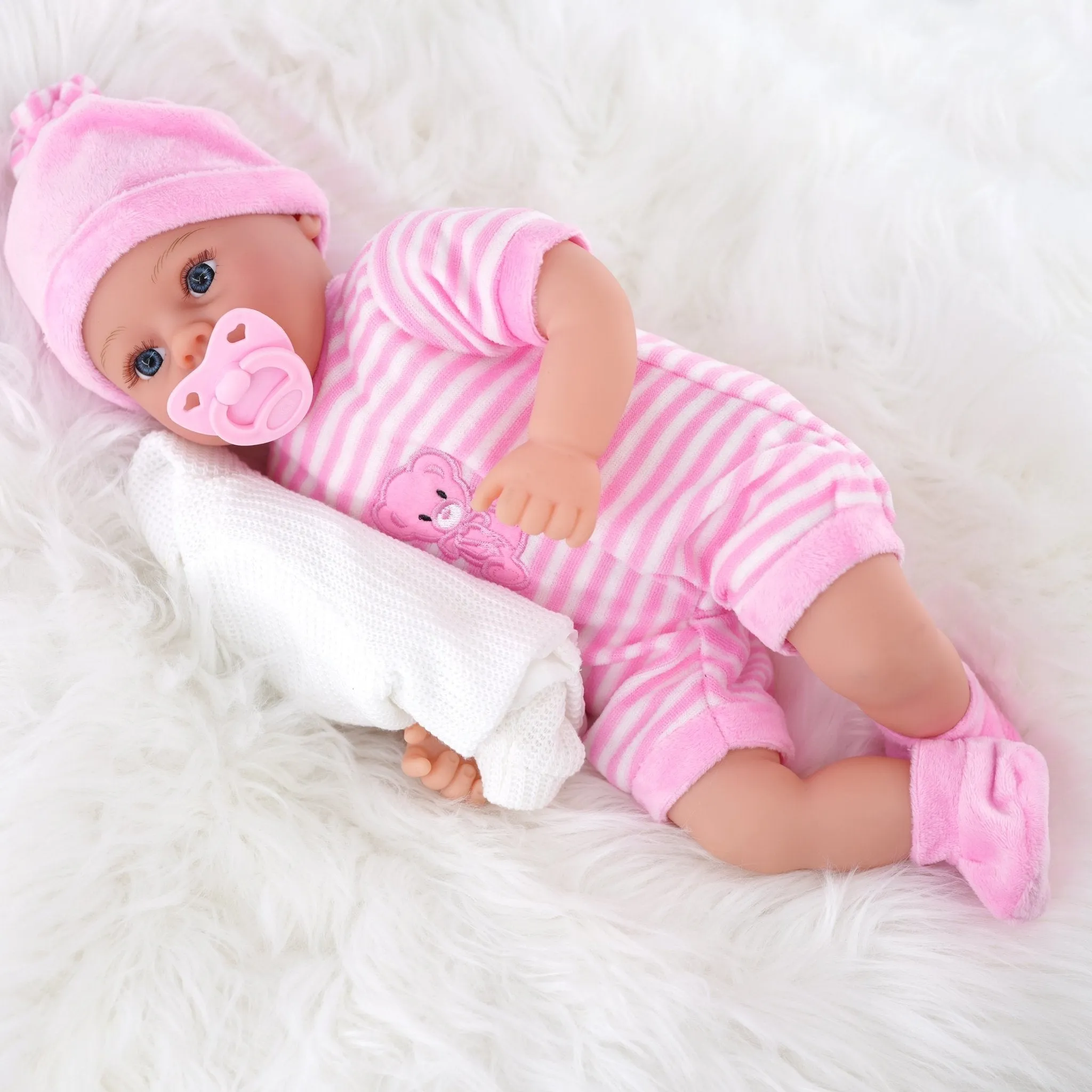 BiBi Baby Doll - Pink (45 cm / 18")