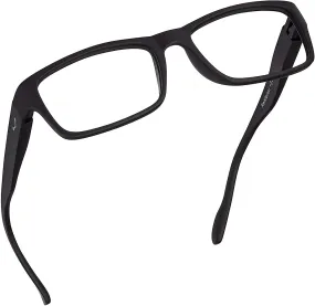 Blue Light Blocking Reading Glasses (Black, 325 Magnification) Computer