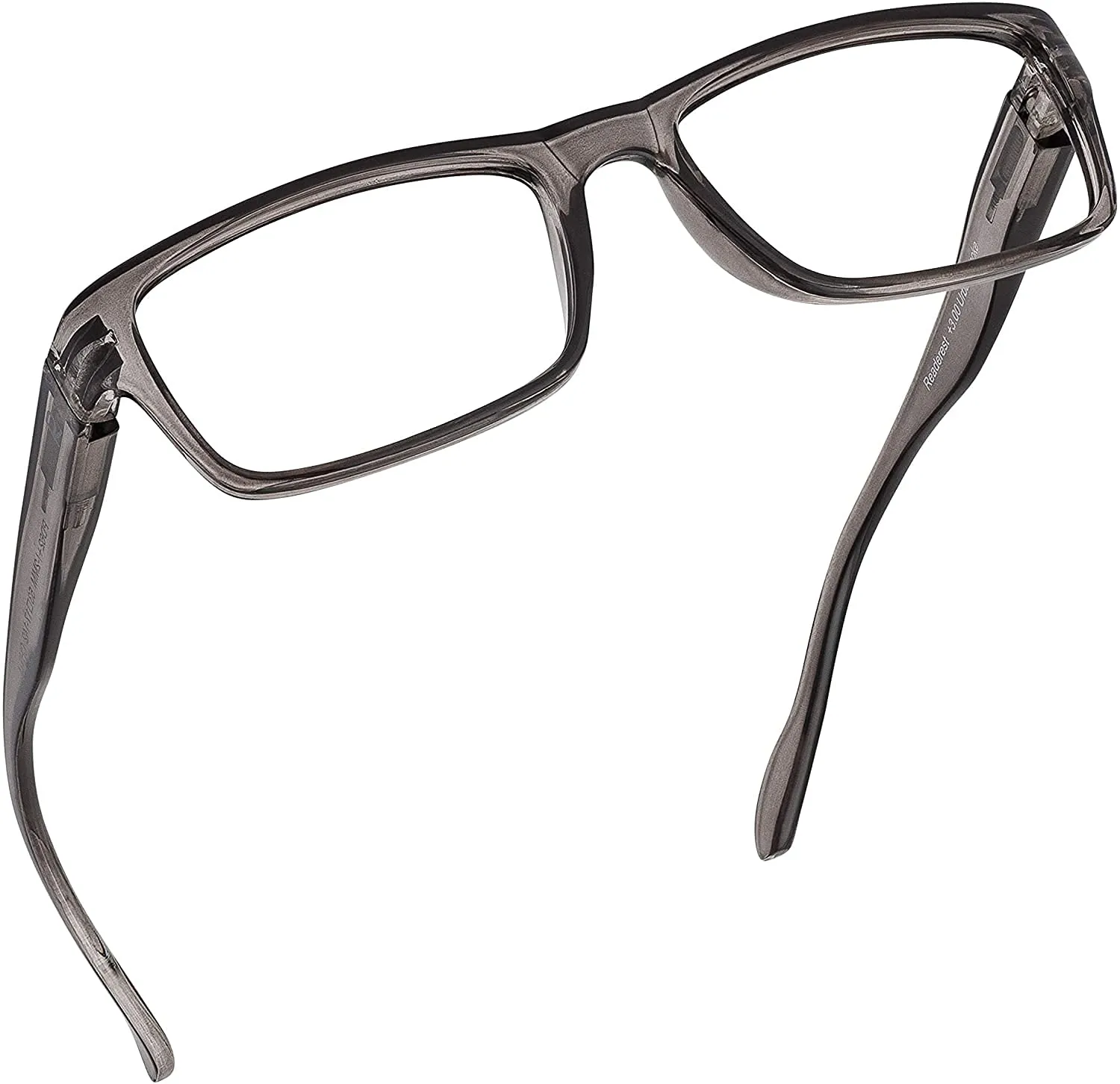 Blue Light Blocking Reading Glasses (Charcoal, 050 Magnification) - Computer