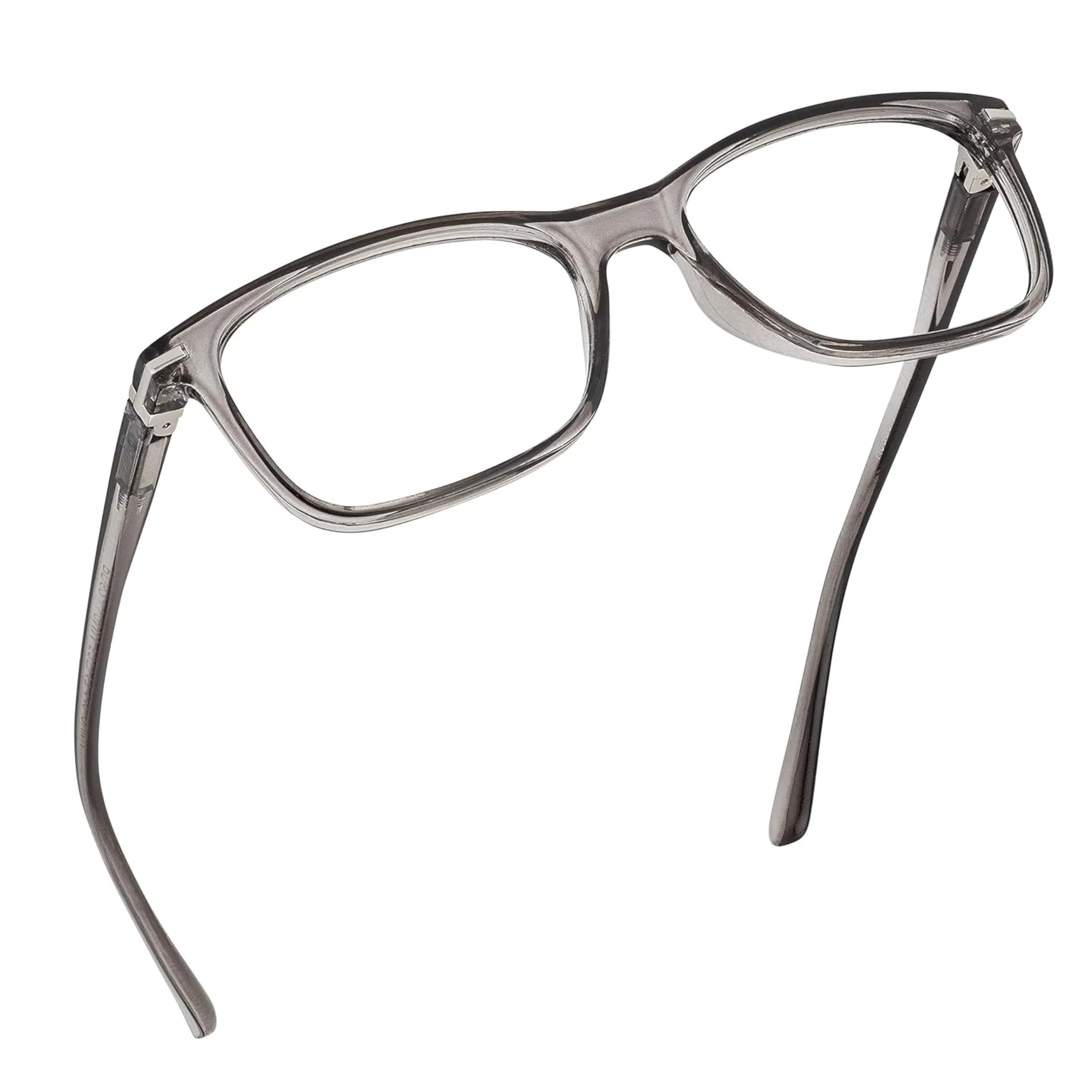 Blue Light Blocking Reading Glasses (Grey, 125 Magnification) Computer