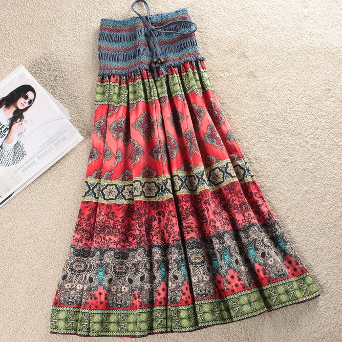 Boho Cashew skirt