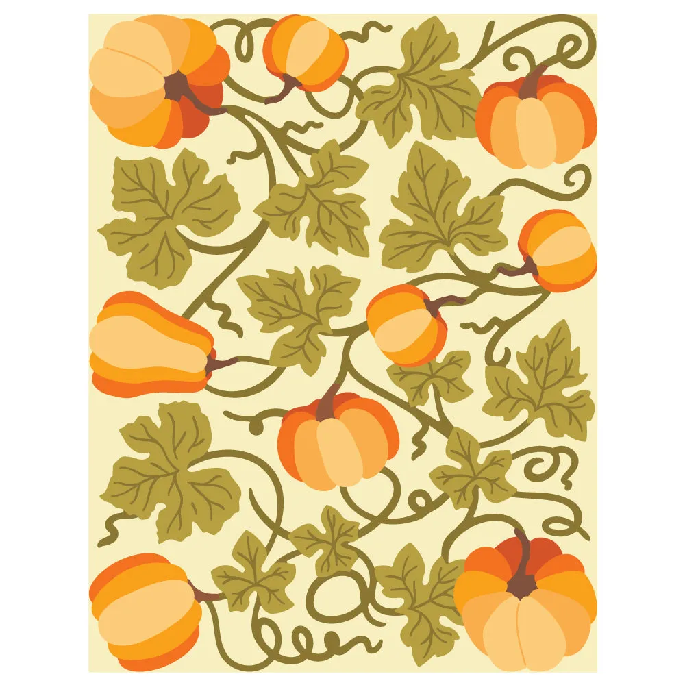 Bold Background: Pumpkin Patch - Honey Cuts