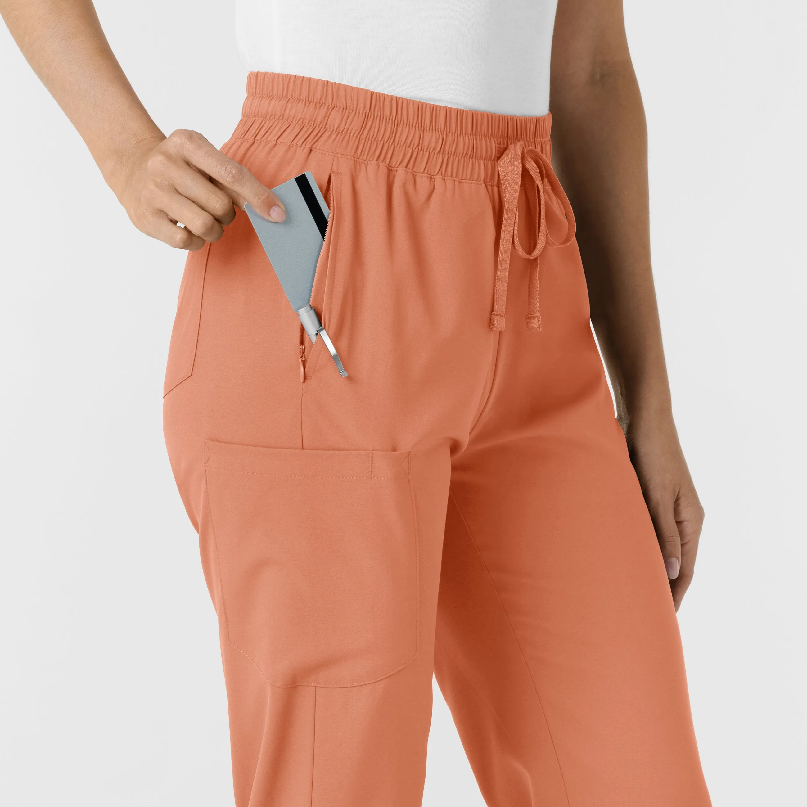 Boundless Women's Bootcut Scrub Pant - Terracotta