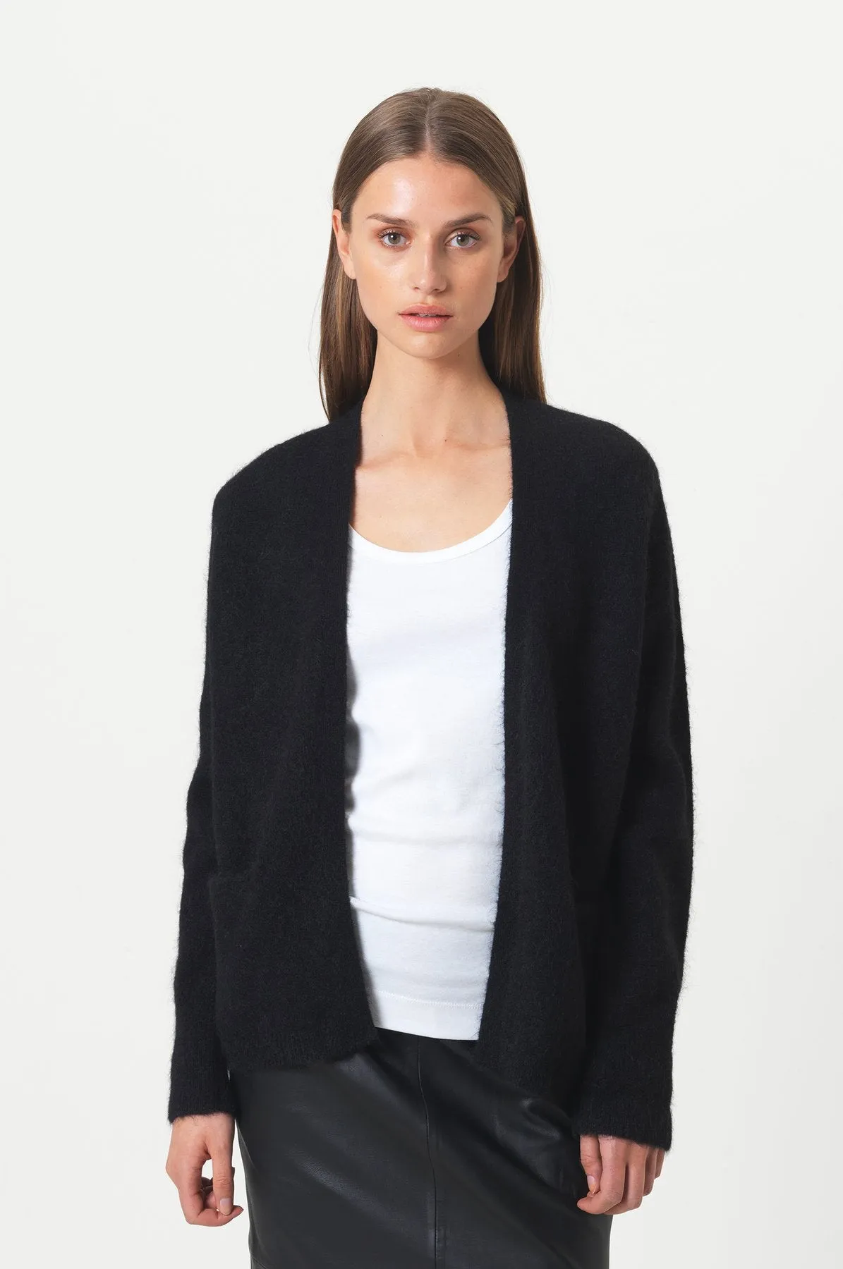 Brook Knit Cardigan - Black