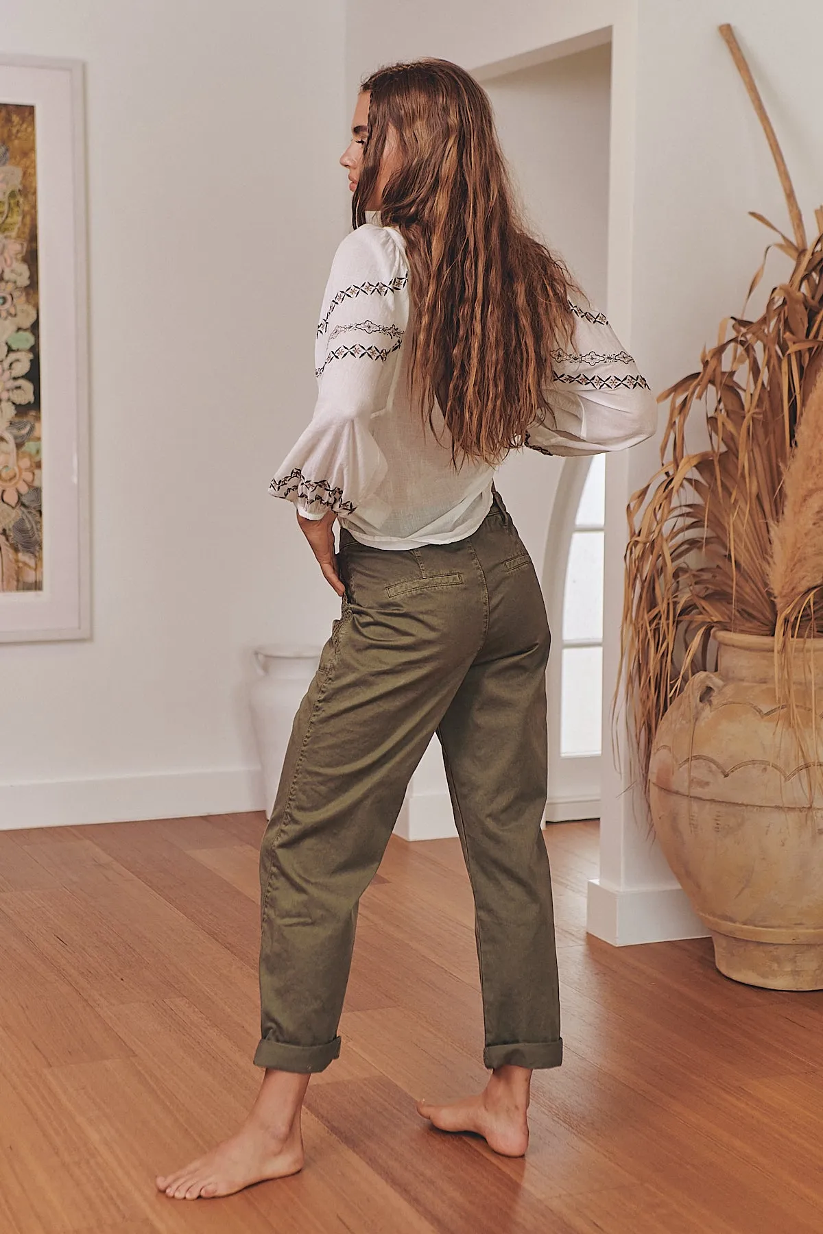 Cara Pants - Faded Cargo