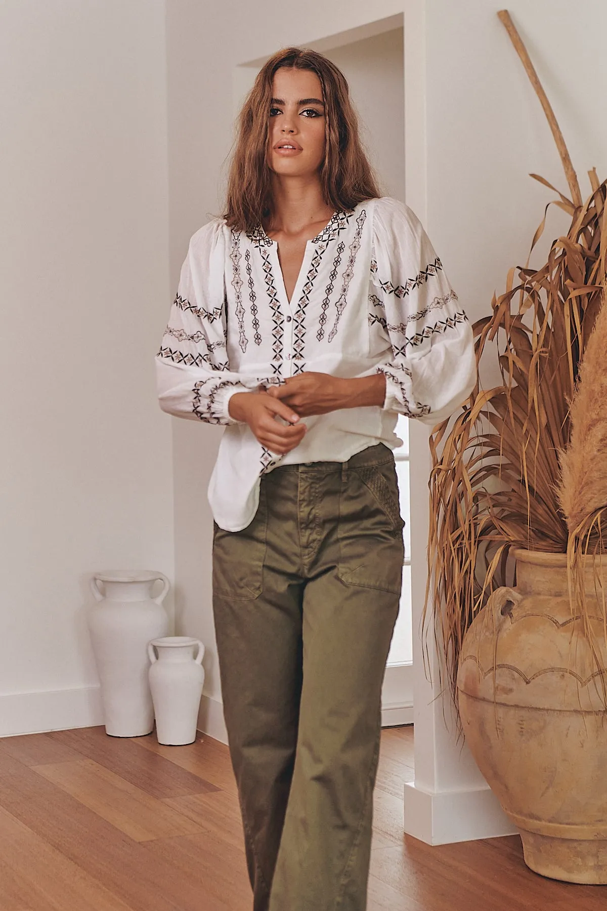 Cara Pants - Faded Cargo