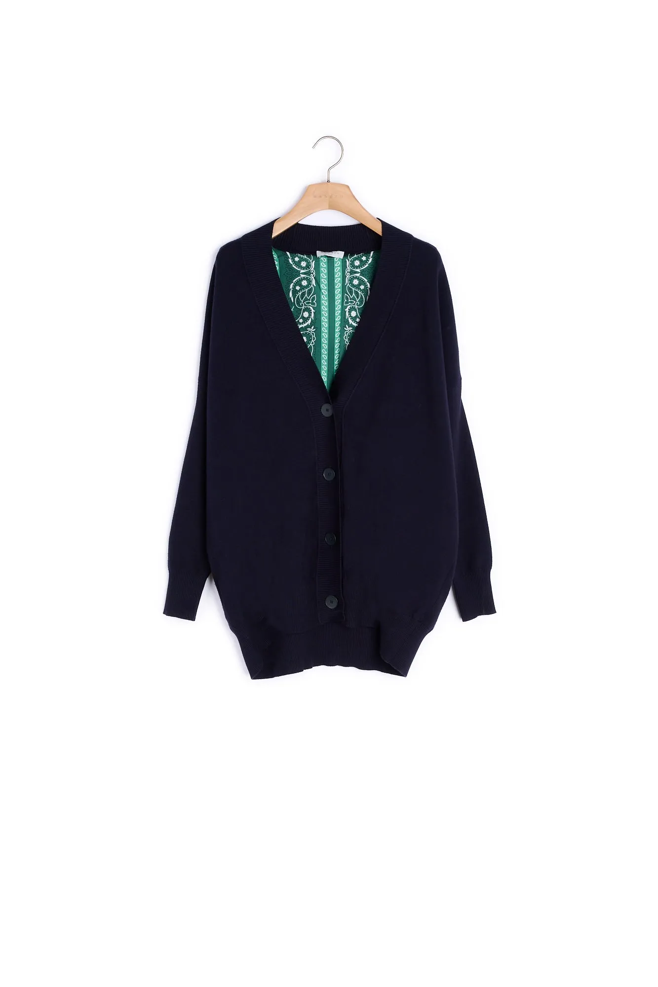 Cardigan oversize en maille