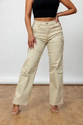 Cargo Pants Straight - 4 Seitentaschen