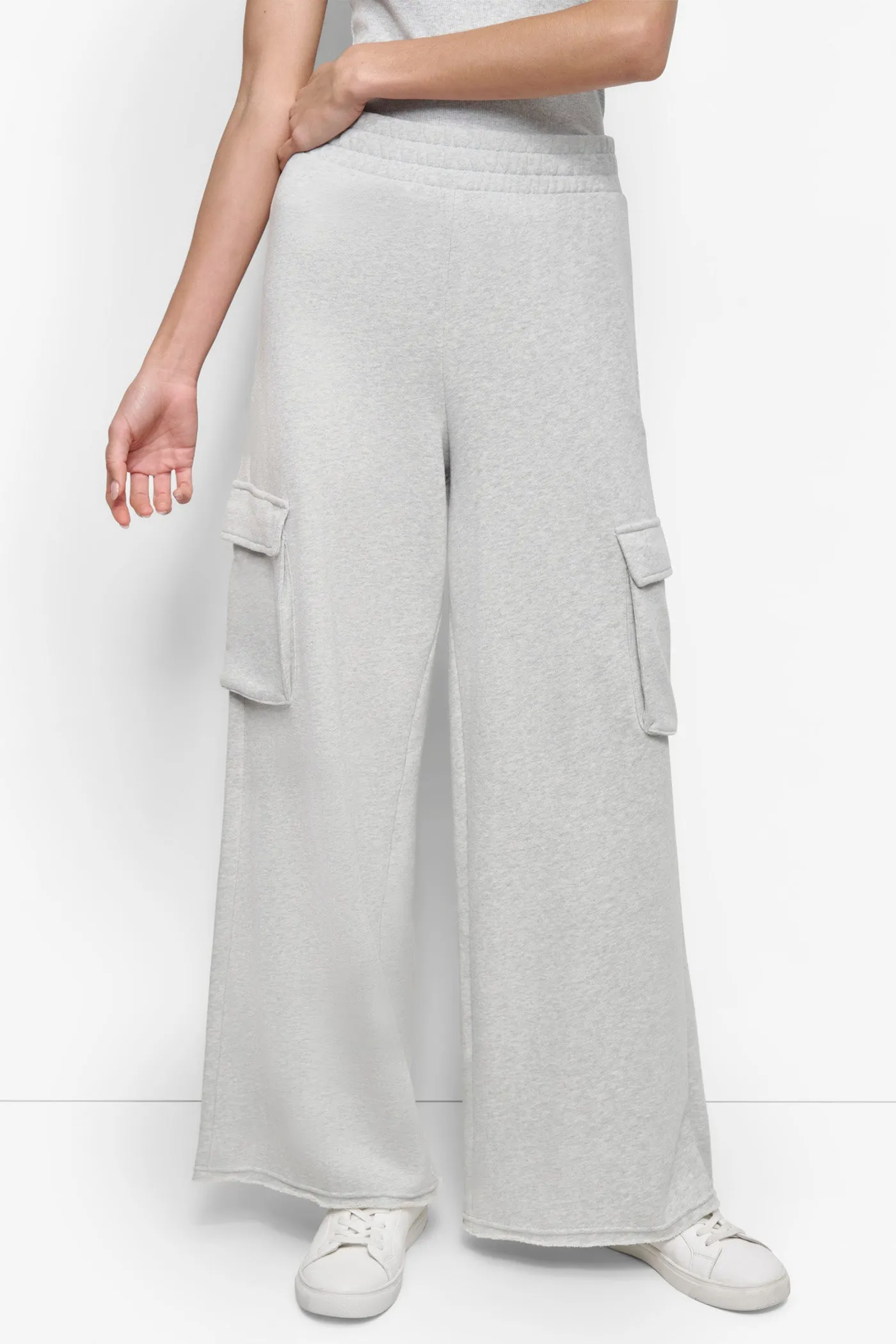 CARGO WIDE LEG PANTS