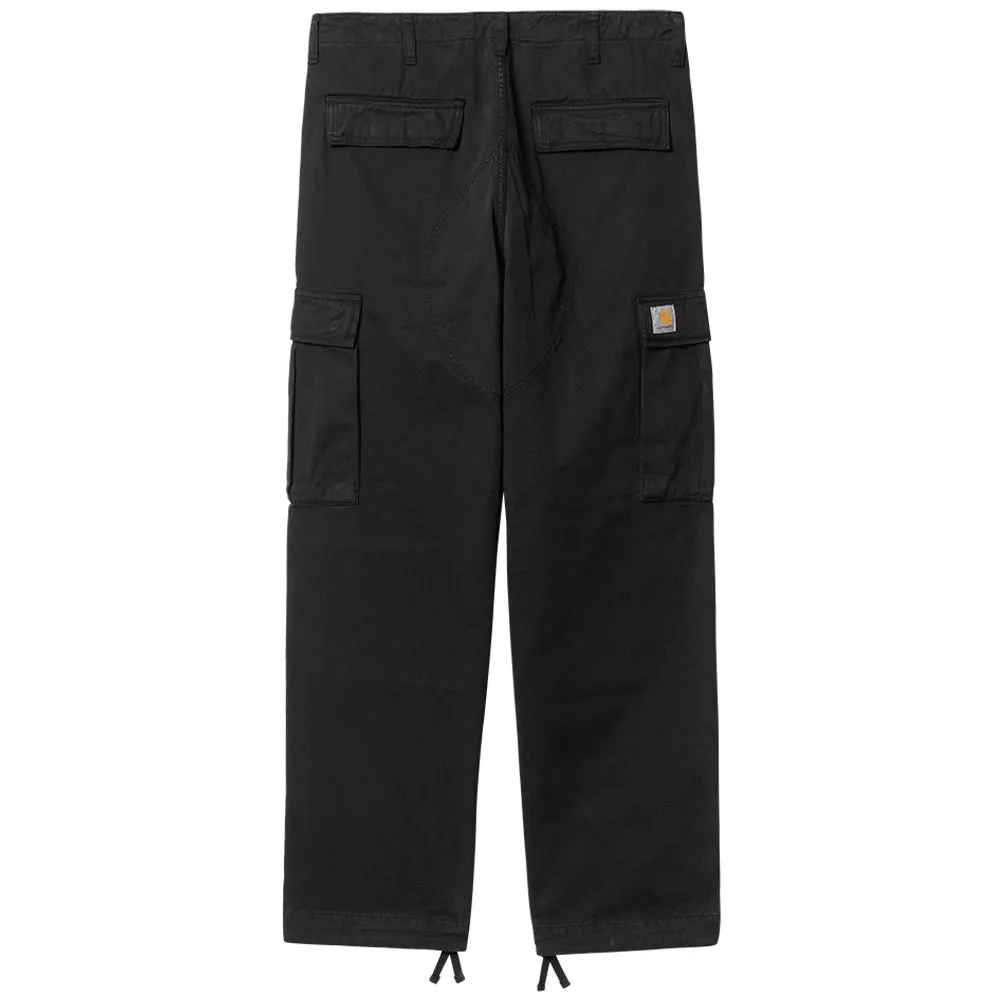 CARHARTT WIP REGULAR CARGO PANT // BLACK (GARMENT DYED) L32