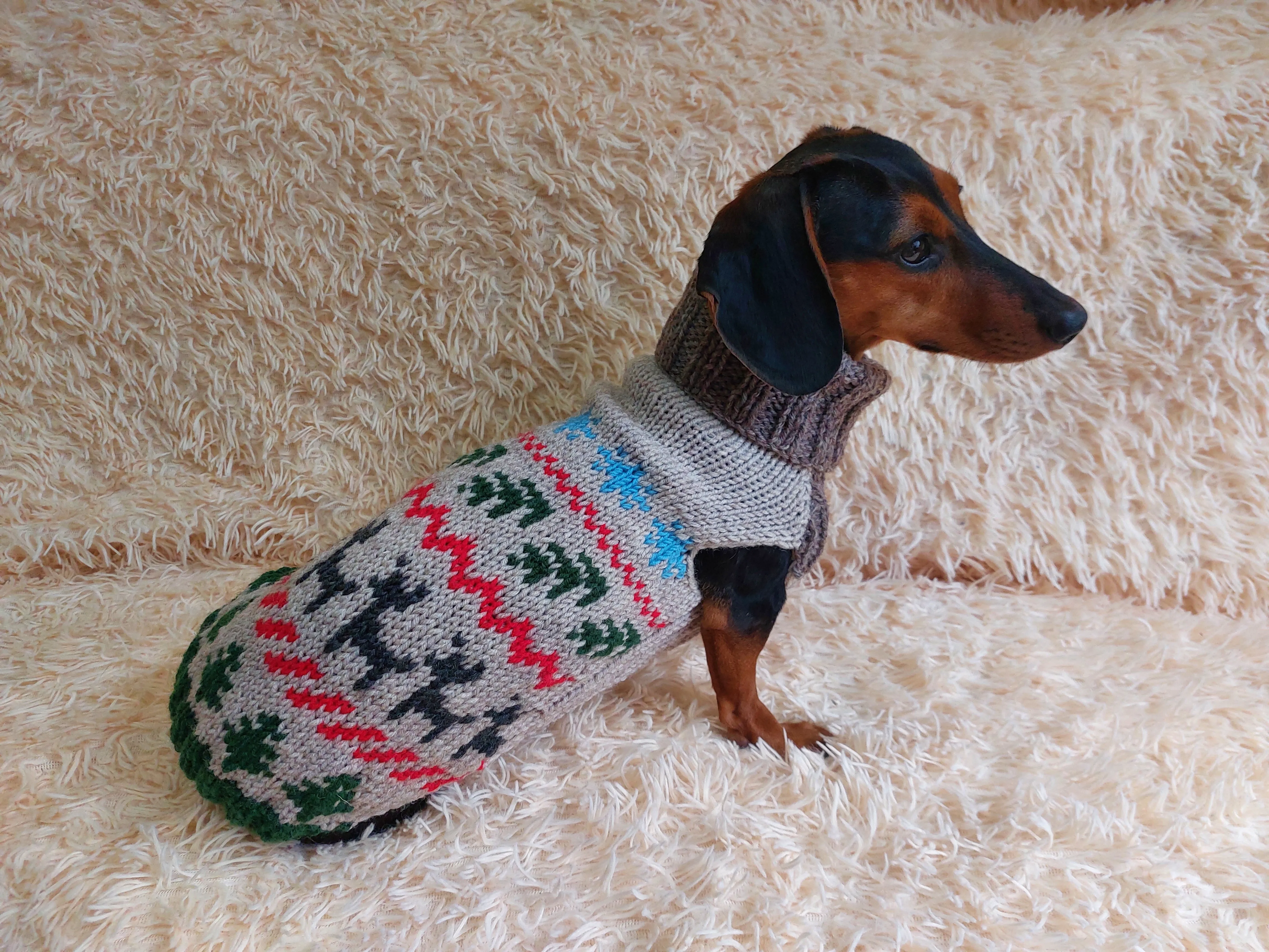 Christmas party pet outfit jumper,dog clothes christmas sweater,christmas gift for dog lovers knitted sweater.