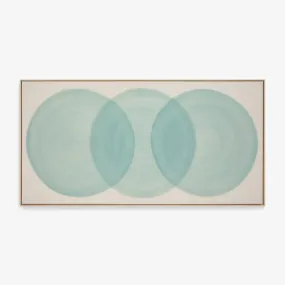 Circle in Aqua n.10