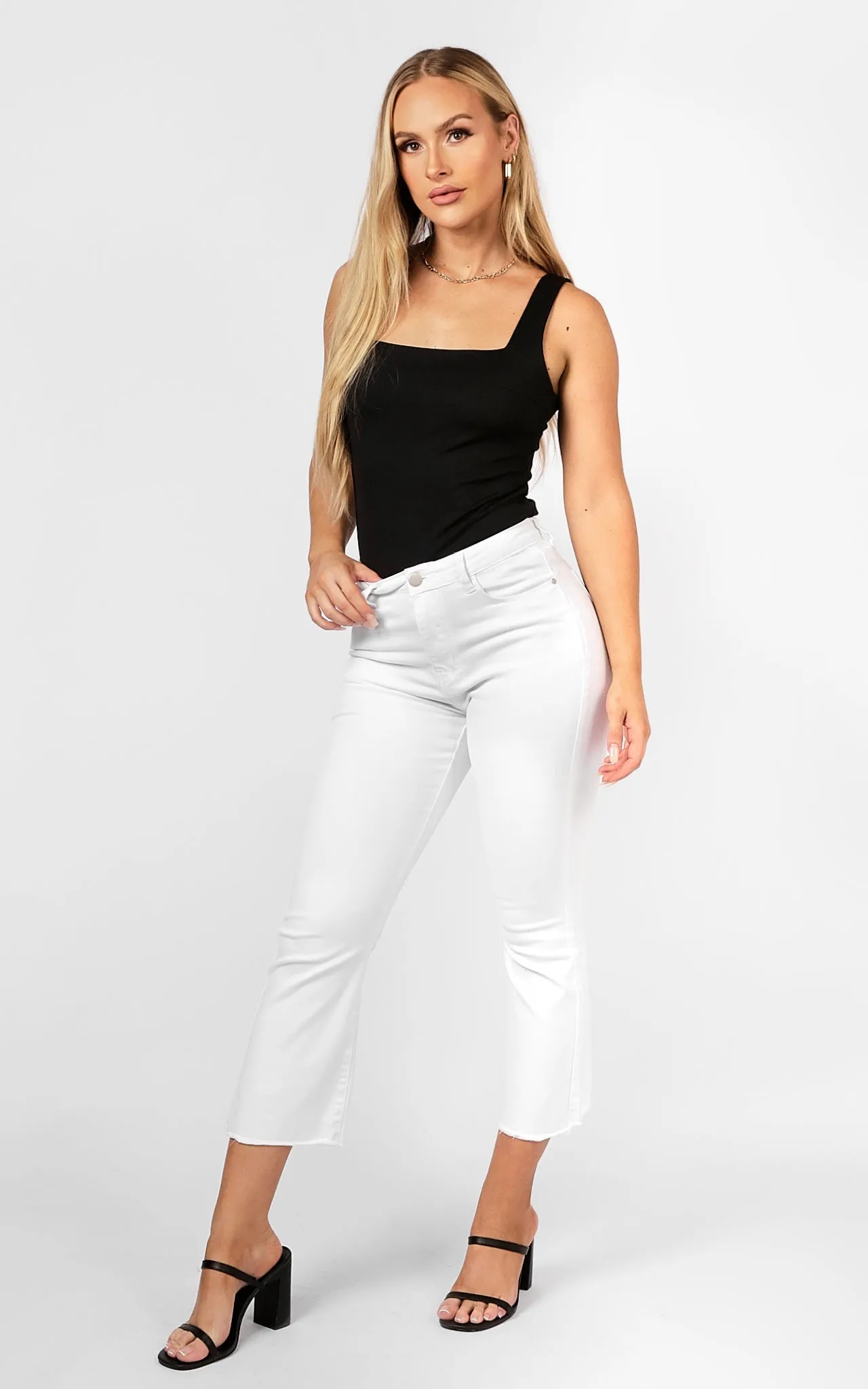 Claire Jeans - White