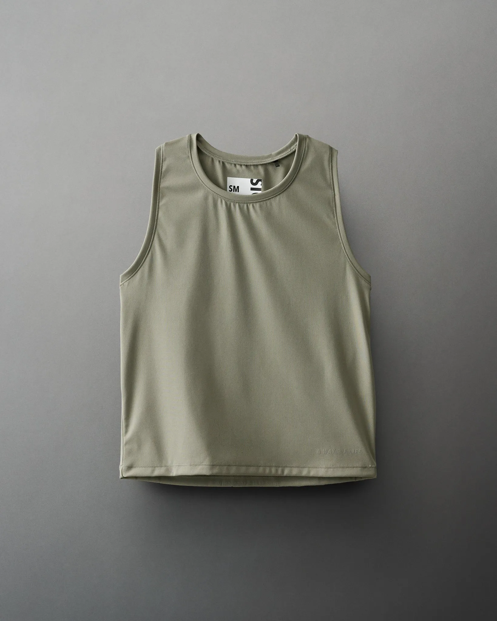 COOL-FEEL Women's Crop Tank Top - Olive