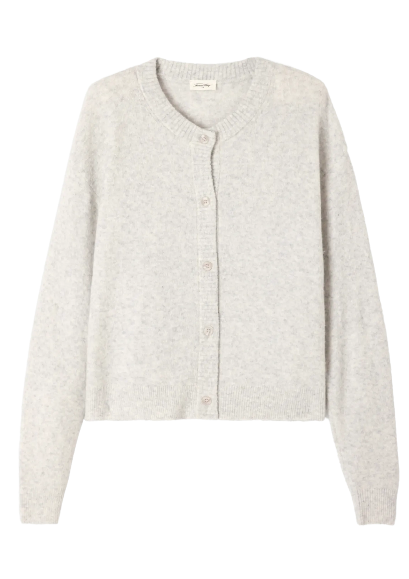 Damsville Cardigan - Heather Grey Grisch