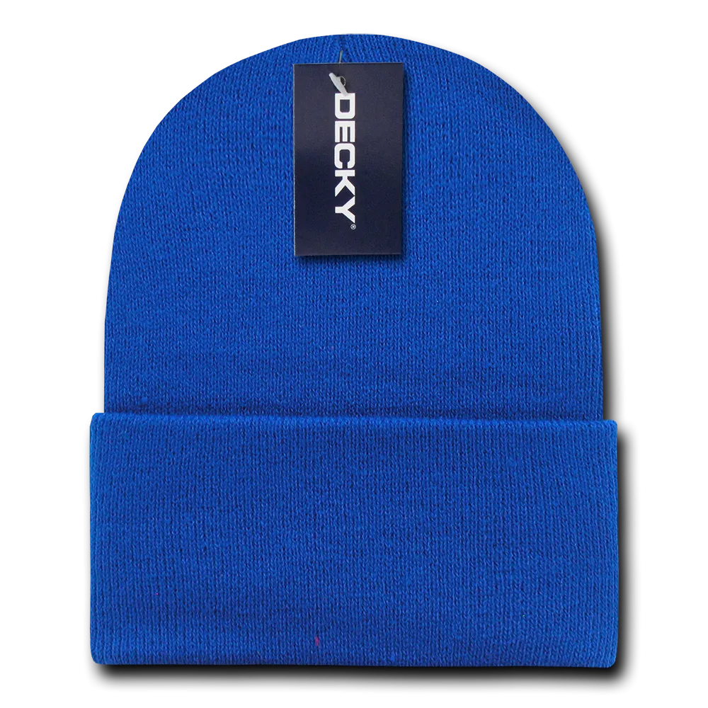 Decky 613 - Acrylic Long Beanie, Knit Cap - 613