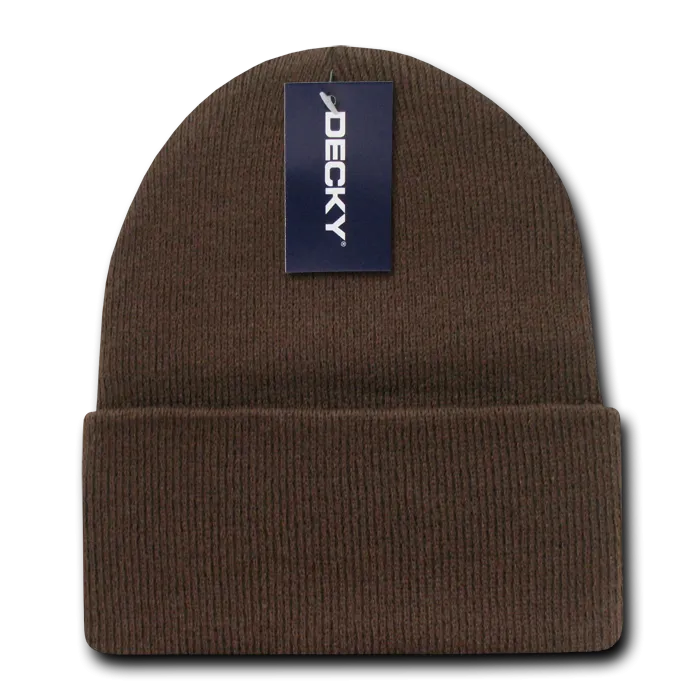 Decky 613 - Acrylic Long Beanie, Knit Cap - 613