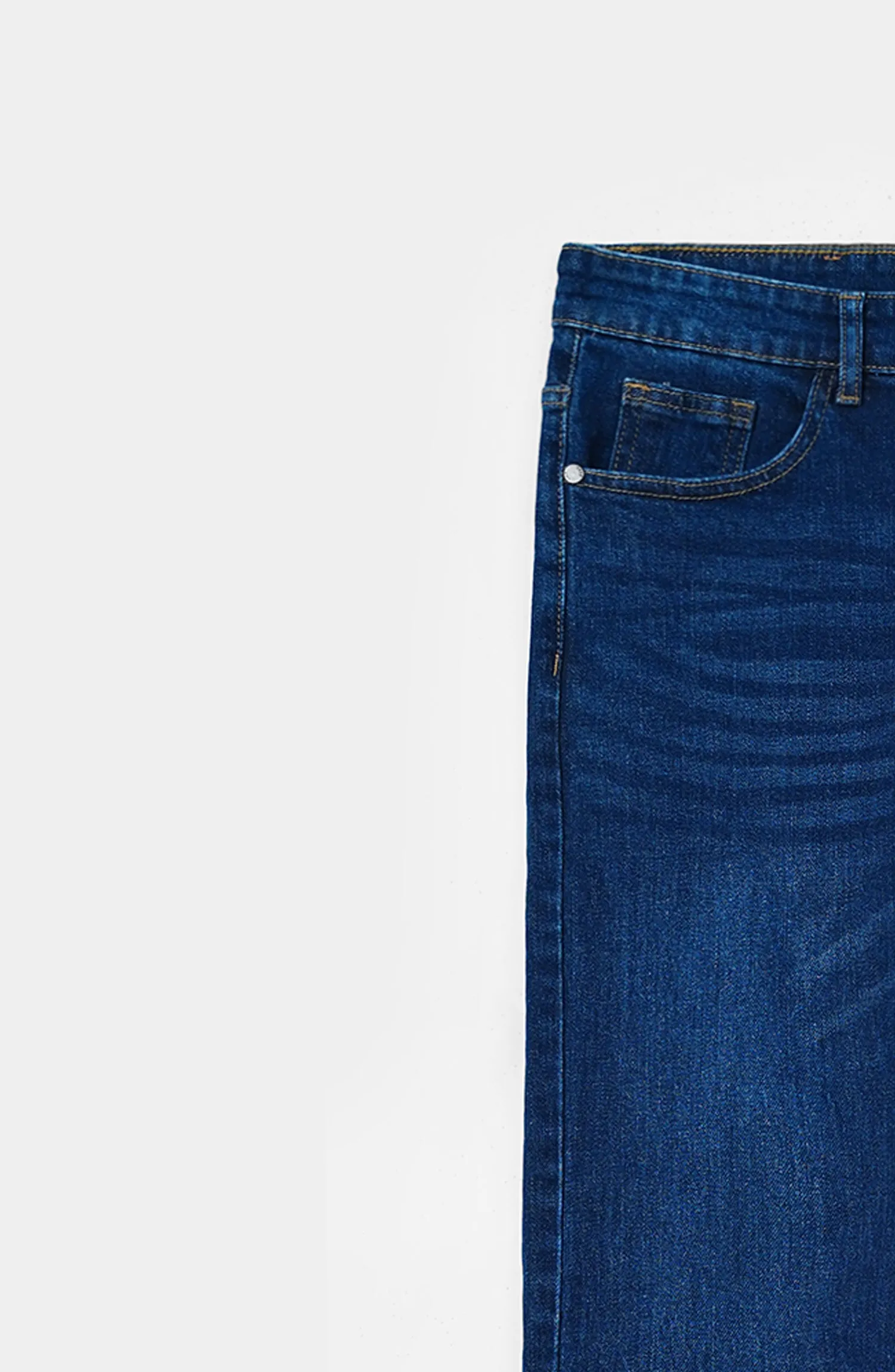 Denim Blue Regular Fit Jeans