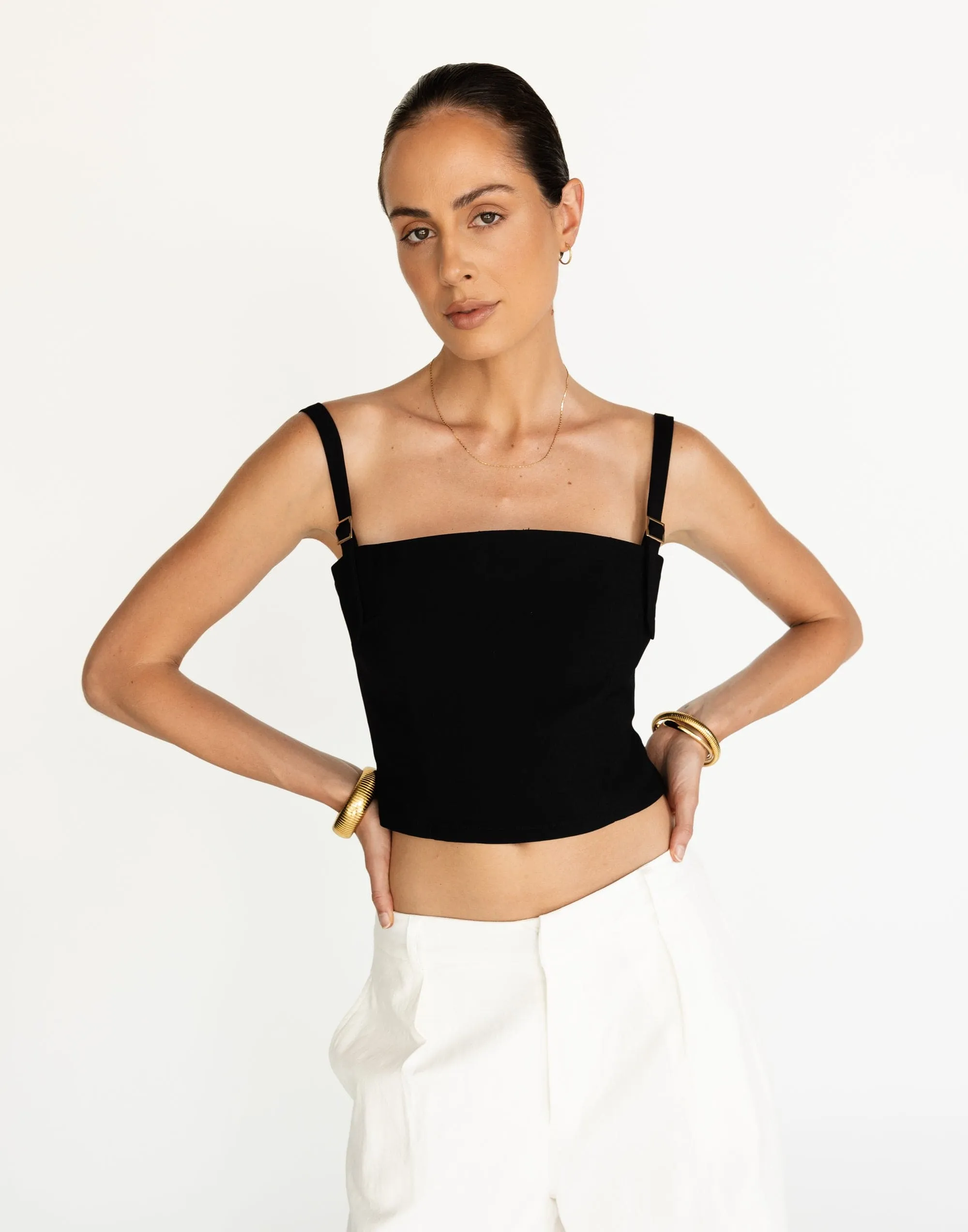 Dominique Top (Black)