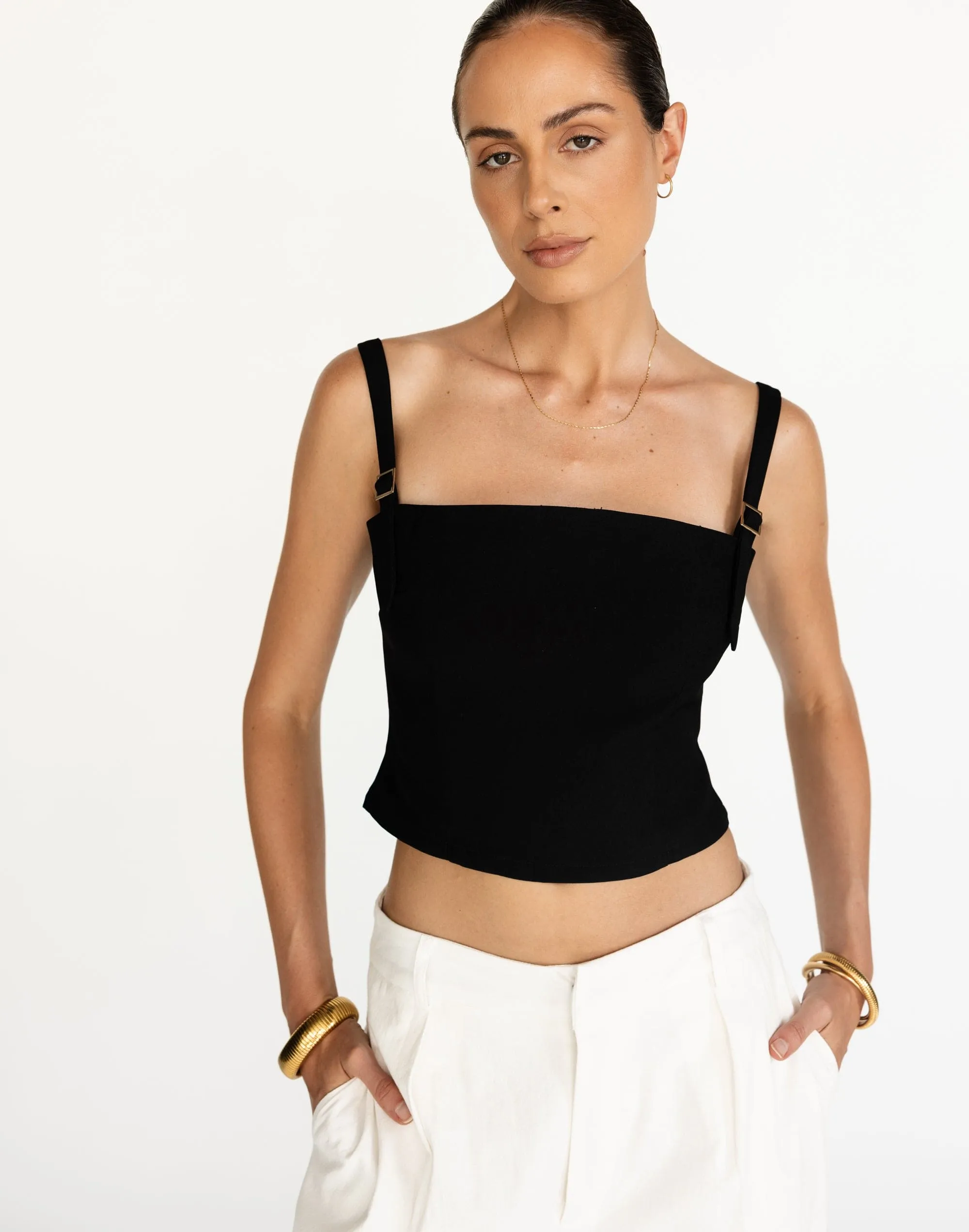 Dominique Top (Black)