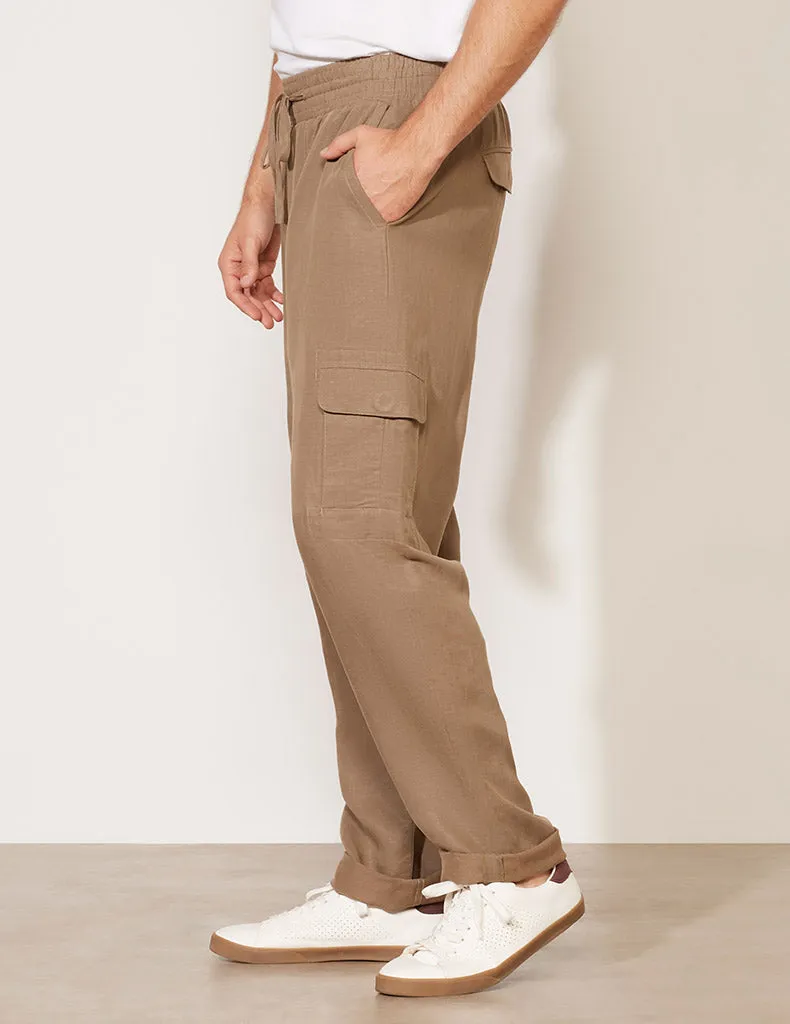 Drawstring Cargo Pant