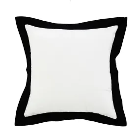 Empire Lr07729 White/Black Pillow