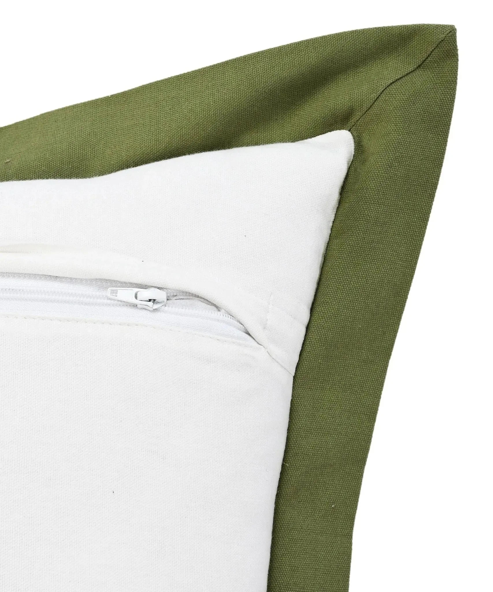 Empire Lr07731 White/Green Pillow