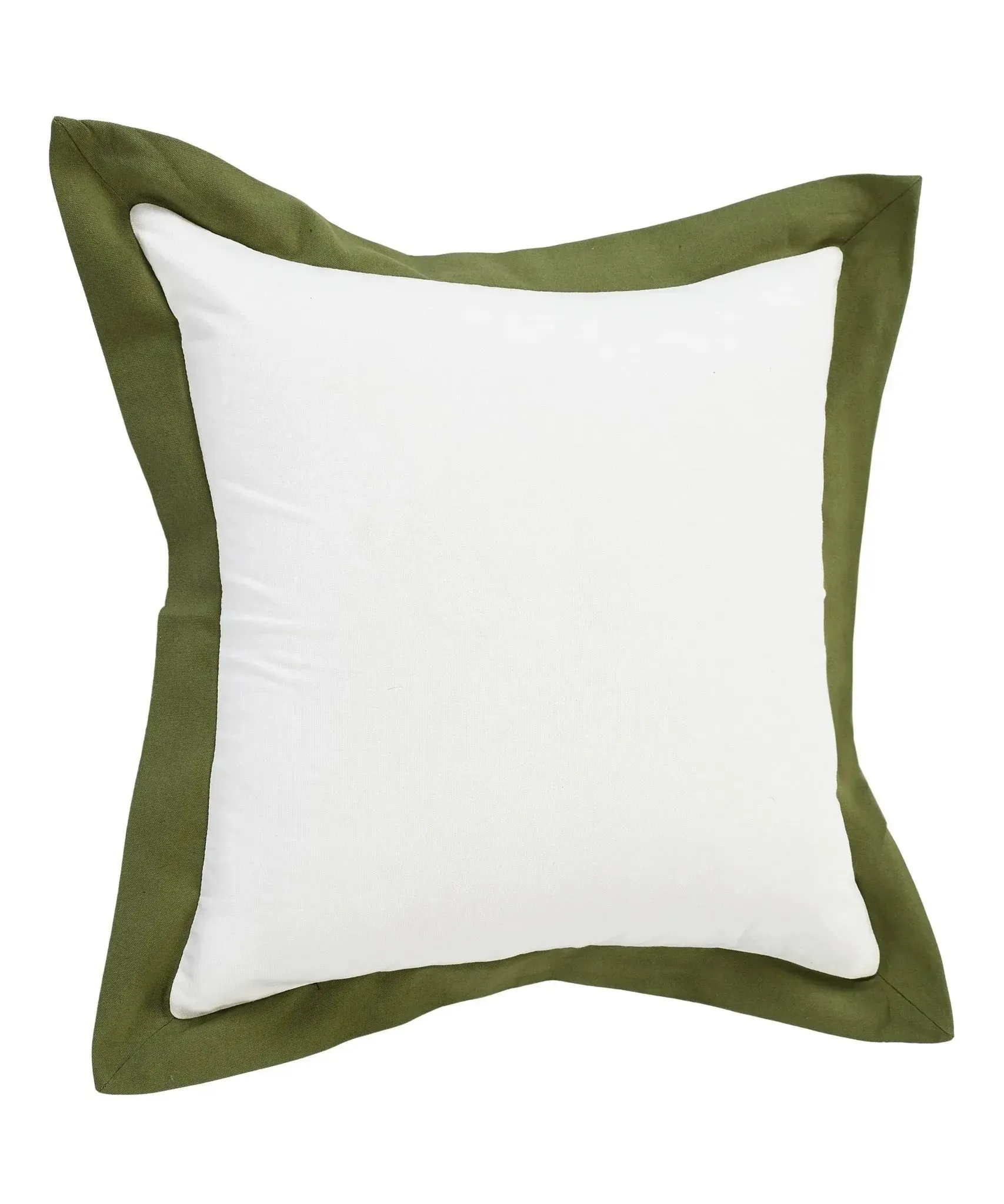 Empire Lr07731 White/Green Pillow