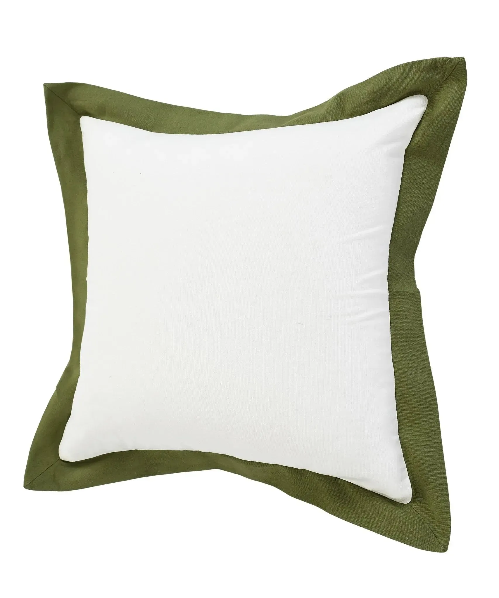 Empire Lr07731 White/Green Pillow