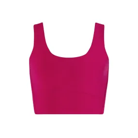 Energetiks Tori Crop Top | Raspberry