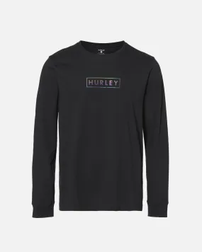 Essential Boxed Logo Long Sleeve Graphic Tee